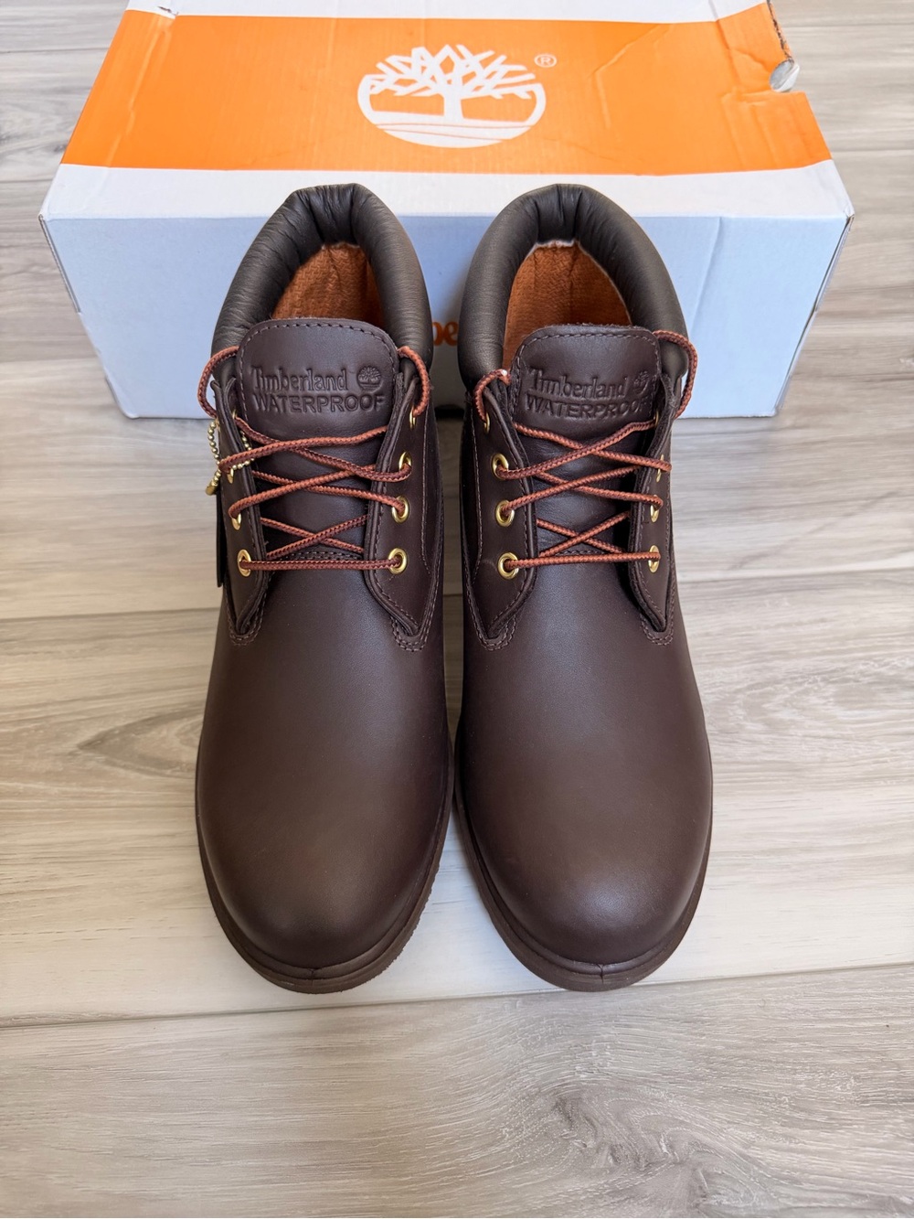 Timberland 1973 Newman Waterproof Boots Dark Brown Men’s 8.5 NIB